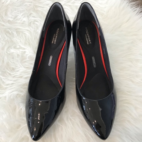 rockport patent leather shoes